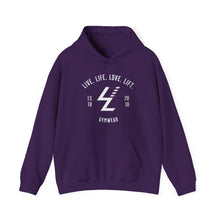 Load image into Gallery viewer, Gymwear Hoodie - "Live. Life. Love. Lift." Athletic Pullover