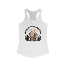 Load image into Gallery viewer, Spice Up Your Workout Racerback Tank - Trendy Gym Shirt for Fitness Lovers, Activewear, Gift for Her, Workout Clothes, Summer Top