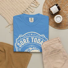 Load image into Gallery viewer, "Sore Today Eating Tacos Tomorrow" Funny Fitness Unisex Shirt - Workout Exercise T-Shirt for Men and Women