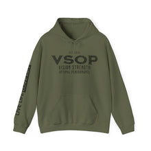 Load image into Gallery viewer, VSOP est 2024 Hoodie with LIVE LIFE LOVE LIFT (black font)