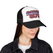 Load image into Gallery viewer, Average American Guy Trucker Hat – Patriotic Foam Mesh Cap