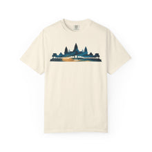 Load image into Gallery viewer, Watercolor Angkor Wat Inspired T-Shirt | Casual Travel Tee | Gift for Adventurers, Tourists, History Lovers, Vacation Apparel, Unisex Clothing