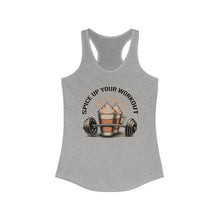 Load image into Gallery viewer, Spice Up Your Workout Racerback Tank - Trendy Gym Shirt for Fitness Lovers, Activewear, Gift for Her, Workout Clothes, Summer Top