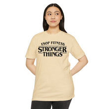 Load image into Gallery viewer, Stronger Things Fitness T-Shirt — VSOP Fitness Gym Tee