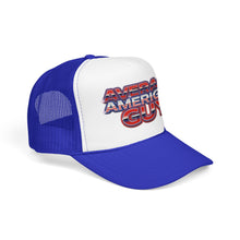 Load image into Gallery viewer, Average American Guy Trucker Hat – Patriotic Foam Mesh Cap