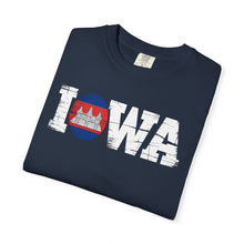 Load image into Gallery viewer, IOWA Khmer T-Shirt | Casual Travel Tee | Gift for Adventurers, Tourists, History Lovers, Vacation Apparel, Unisex Clothing