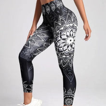 Load image into Gallery viewer, Ink Printing Women's Print Pants, Yoga pants, Yoga leggings, Fitness pants