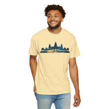 Load image into Gallery viewer, Watercolor Angkor Wat Inspired T-Shirt | Casual Travel Tee | Gift for Adventurers, Tourists, History Lovers, Vacation Apparel, Unisex Clothing