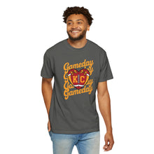 Load image into Gallery viewer, KC Gameday Unisex T-Shirt - Casual Apparel for Sports Fans, Football Tees, Game Day Shirt, Custom Graphic Tee, Gift for Sports Lovers