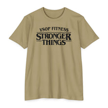 Load image into Gallery viewer, Stronger Things Fitness T-Shirt — VSOP Fitness Gym Tee