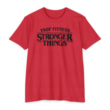 Load image into Gallery viewer, Stronger Things Fitness T-Shirt — VSOP Fitness Gym Tee