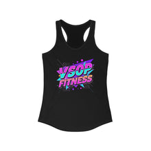 Load image into Gallery viewer, Tank Top VSOP FITNESS Neon Retro Geometric Women's Racerback Tank Top