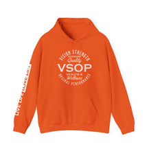 Load image into Gallery viewer, VSOP Health & Wellness Hoodie with LIVE LIFE LOVE LIFT (white font)