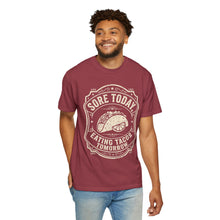 Load image into Gallery viewer, "Sore Today Eating Tacos Tomorrow" Funny Fitness Unisex Shirt - Workout Exercise T-Shirt for Men and Women
