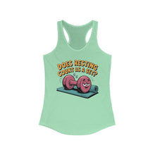 Load image into Gallery viewer, Funny Workout Tank Top, Does Resting Count as a Set?, Fitness Gift for Her, Gym Apparel, Women's Racerback Fitness Shirt