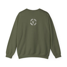 Load image into Gallery viewer, Crewneck Sweatshirt — "Fist Bump. High Five. Makes the Dream Work" Casual Team Spirit Pullover