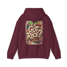 Load image into Gallery viewer, Got Rice? (Front & Back) - Fun Foodie Apparel for Cooking Lovers, Comfortable Sweatshirt, Perfect Gift for Food Enthusiasts, Streetwear Style