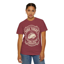 Load image into Gallery viewer, "Sore Today Eating Tacos Tomorrow" Funny Fitness Unisex Shirt - Workout Exercise T-Shirt for Men and Women