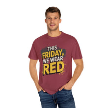 Load image into Gallery viewer, Unisex Garment-Dyed T-Shirt with Motivational Quotes, Casual Wear for Friends Gatherings, Perfect for Casual Fridays and Celebrations