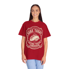 Load image into Gallery viewer, "Sore Today Eating Tacos Tomorrow" Funny Fitness Unisex Shirt - Workout Exercise T-Shirt for Men and Women