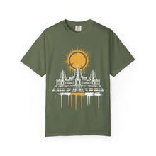 Load image into Gallery viewer, Sun Halo AngkorWat T-shirt | Boho Style Tee, Unisex Graphic Shirt, Casual Wear, Travel Souvenir, Unique Gift Idea