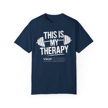 Load image into Gallery viewer, THIS IS MY THERAPY 1: Unisex Garment-Dyed Comfort Colors Shirt