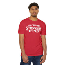 Load image into Gallery viewer, Stronger Things Fitness T-Shirt - VSOP Fitness Gym Tee (white font)