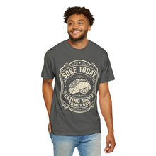 Load image into Gallery viewer, "Sore Today Eating Tacos Tomorrow" Funny Fitness Unisex Shirt - Workout Exercise T-Shirt for Men and Women