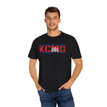Load image into Gallery viewer, KCMO Khmer Pride T-Shirt | Soft Garment-Dyed Tee | Casual Wear, City Pride, Unisex Fashion, Gift for Locals, Travel Souvenir