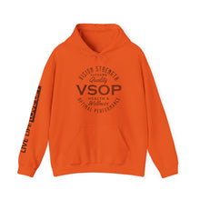 Load image into Gallery viewer, VSOP Health & Wellness Hoodie with LIVE LIFE LOVE LIFT (black font)