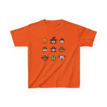 Load image into Gallery viewer, Trick-or-Treaters Set, Halloween Kids Tee with Fun Characters, Cute Halloween T-Shirt, Kids Costume Shirt, Spooky Vibe Shirt, Gift for Kids