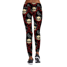 Load image into Gallery viewer, 22 Choices: Printed Halloween Yoga Pants, Halloween Leggings, High Stretch, Women's Leggings