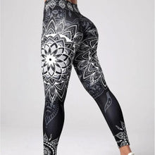 Load image into Gallery viewer, Ink Printing Women's Print Pants, Yoga pants, Yoga leggings, Fitness pants