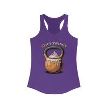 Load image into Gallery viewer, Spicy Swings Workout Tank, Fitness Apparel, Gym Shirt, Yoga Top, Holiday Gift, Motivational Tank
