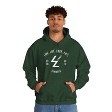 Load image into Gallery viewer, Gymwear Hoodie - "Live. Life. Love. Lift." Athletic Pullover