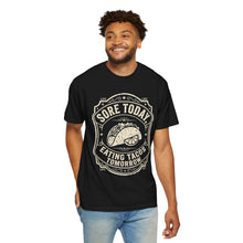 Load image into Gallery viewer, "Sore Today Eating Tacos Tomorrow" Funny Fitness Unisex Shirt - Workout Exercise T-Shirt for Men and Women
