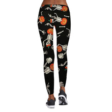Load image into Gallery viewer, 22 Choices: Printed Halloween Yoga Pants, Halloween Leggings, High Stretch, Women's Leggings