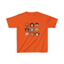 Load image into Gallery viewer, Trick-or-Treaters Set, Kids Halloween Graphic Tee, Spooky Themed T-Shirt for Kids, Halloween Costume Shirt, Party Wear, Fall Celebration Apparel
