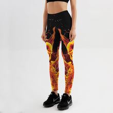 Load image into Gallery viewer, Halloween Skull Print Yoga Pants, Halloween Yoga Pants, Halloween Leggings, High Stretch, Digital Print Pants