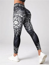 Load image into Gallery viewer, Ink Printing Women's Print Pants, Yoga pants, Yoga leggings, Fitness pants