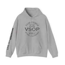Load image into Gallery viewer, VSOP Health & Wellness Hoodie with LIVE LIFE LOVE LIFT (black font)