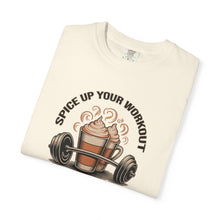 Load image into Gallery viewer, Spice Up Your Workout Unisex T-shirt, Gym Shirt, Fitness Tee, Gift for Gym Lovers, Motivational Wear, Workout Apparel