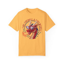 Load image into Gallery viewer, Fire, Fireball, Fireworks, Firecracker, 4th of July shirt, Unisex, Comfort Colors, Comfy, Unique, 90s