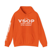 Load image into Gallery viewer, VSOP est 2024 Hoodie with LIVE LIFE LOVE LIFT (white font)