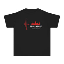 Load image into Gallery viewer, Youth Tee - TROU HEART ECG Angkor Wat Graphic Tee