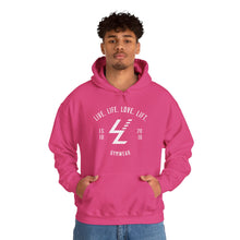 Load image into Gallery viewer, Gymwear Hoodie - "Live. Life. Love. Lift." Athletic Pullover