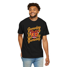 Load image into Gallery viewer, KC Gameday Unisex T-Shirt - Casual Apparel for Sports Fans, Football Tees, Game Day Shirt, Custom Graphic Tee, Gift for Sports Lovers