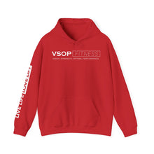 Load image into Gallery viewer, VSOP Fitness Hoodie with LIVE LIFE LOVE LIFT (white font)