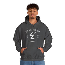 Load image into Gallery viewer, Gymwear Hoodie - "Live. Life. Love. Lift." Athletic Pullover