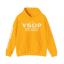 Load image into Gallery viewer, VSOP est 2024 Hoodie with LIVE LIFE LOVE LIFT (white font)